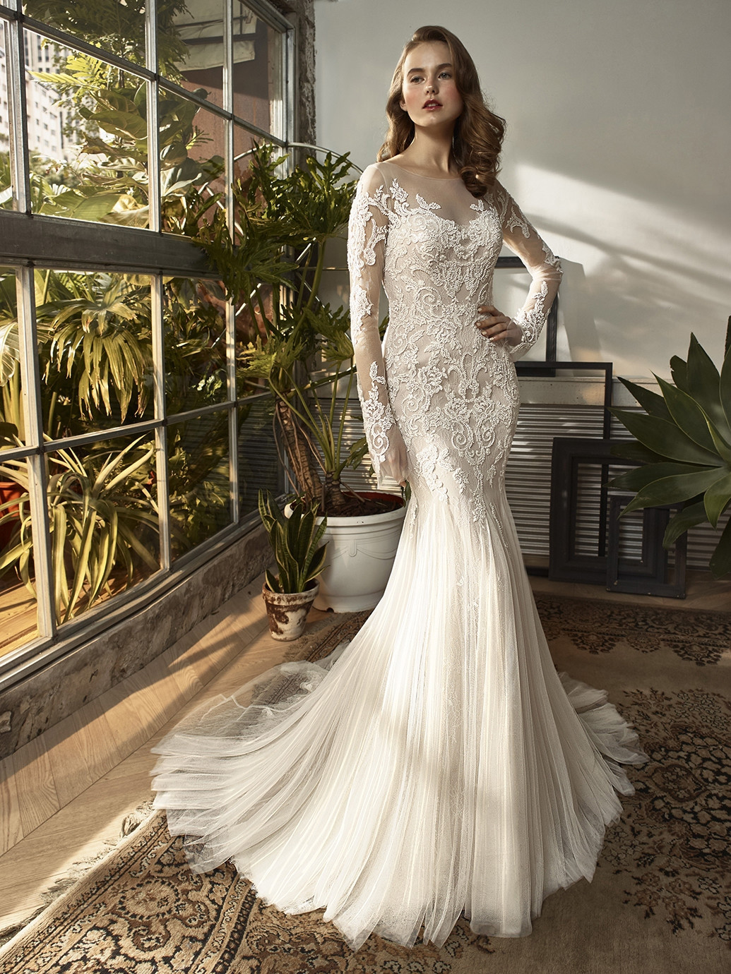 BT18 8 Mermaid Wedding  Dress  by Beautiful  WeddingWire com
