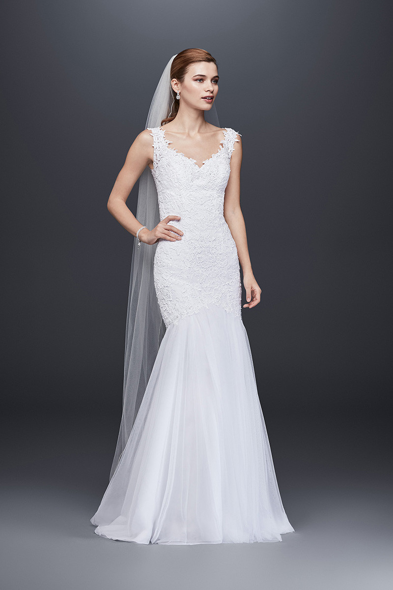 Galina Signature SWG723 Mermaid Wedding Dress by David's Bridal