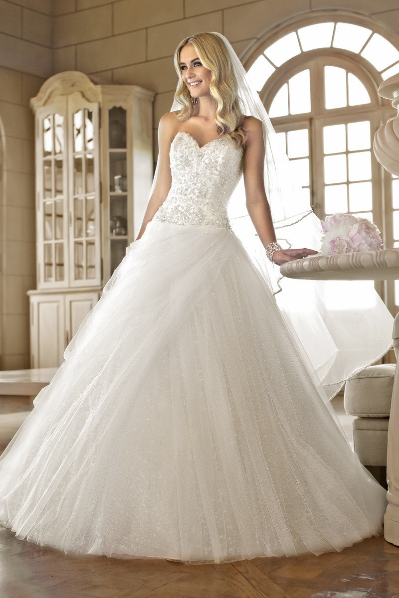 5828 Ball Gown Wedding Dress by Stella York - WeddingWire.com